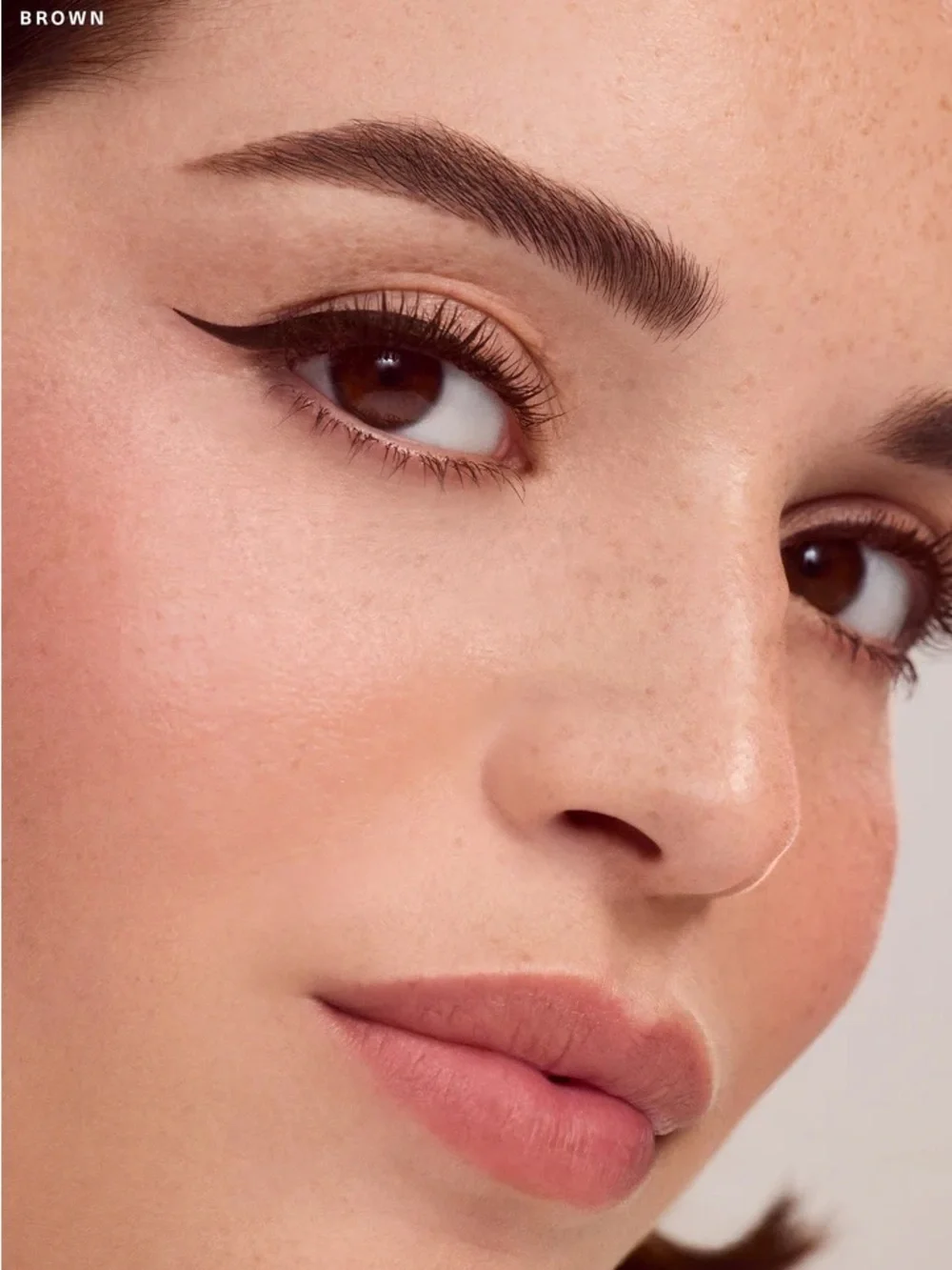 Rare Beauty By Selena Gomez Perfect Strokes Matte Liquid Liner Brown
